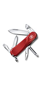 Victorinox Unisex Nail Clipper SS Red Lanyard Hole Blister, Standard