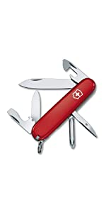 Victorinox Unisex Nail Clipper SS Red Lanyard Hole Blister, Standard