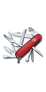 Victorinox Unisex Nail Clipper SS Red Lanyard Hole Blister, Standard
