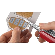 Victorinox Unisex Nail Clipper SS Red Lanyard Hole Blister, Standard