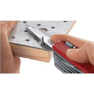 Victorinox Unisex Nail Clipper SS Red Lanyard Hole Blister, Standard