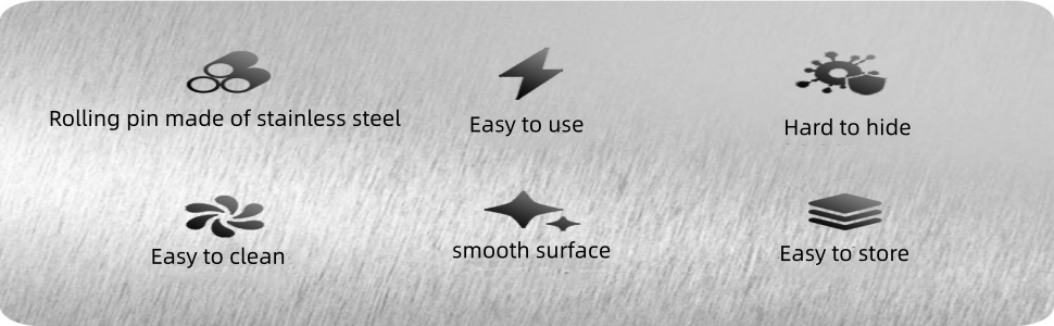 Rolling Pin nonstick and Silicone Baking Pastry Mat combo kit, Adjustable Rolling Pin With Thickness Rings for Baking Fondant, Pizza, Pie, Pastry, Pasta, Dough, Cookies (red)