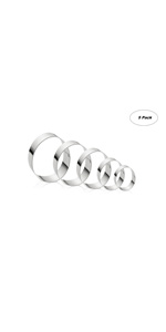 Easter Bunny Cookie Cutter Set -3 Pieces - Stainless Steel Assorted Sizes