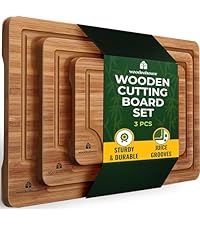 Wooden Utensil Set 8 Pcs – Sturdy & Easy to Clean, Natural Teak Wooden Spoons for Cooking – Non-Scratch Cooking Utensils with Spatula, Turner, Ladle, Spoons, Skimmer, Holder, Spoon Rest & 6 Hooks