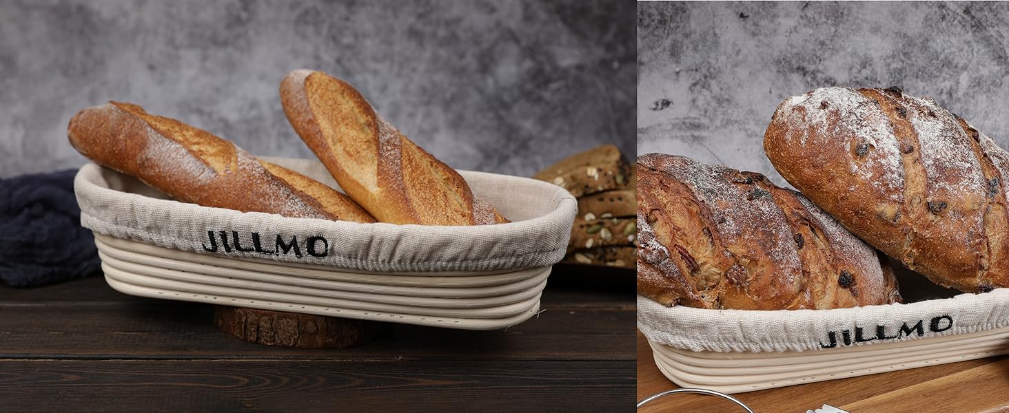 Jillmo Danish Dough Whisk, 12inch Stainless Steel Bread Whisk