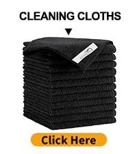 Kitinjoy 100% Cotton Kitchen Dish Cloths (12 X 12 Inches, Dark Grey), 6 Pack Waffle Weave Ultra Soft Absorbent Dish Towels for Drying Dishes Quick Drying Kitchen Towels Dish Rags