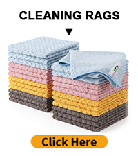 Kitinjoy 100% Cotton Kitchen Dish Cloths (12 X 12 Inches, Dark Grey), 6 Pack Waffle Weave Ultra Soft Absorbent Dish Towels for Drying Dishes Quick Drying Kitchen Towels Dish Rags