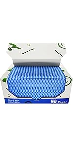 Heavy Duty Wipes Dish Cloths 50Pieces Reusable Wipes Multi-use Cleaning Cloths Towels