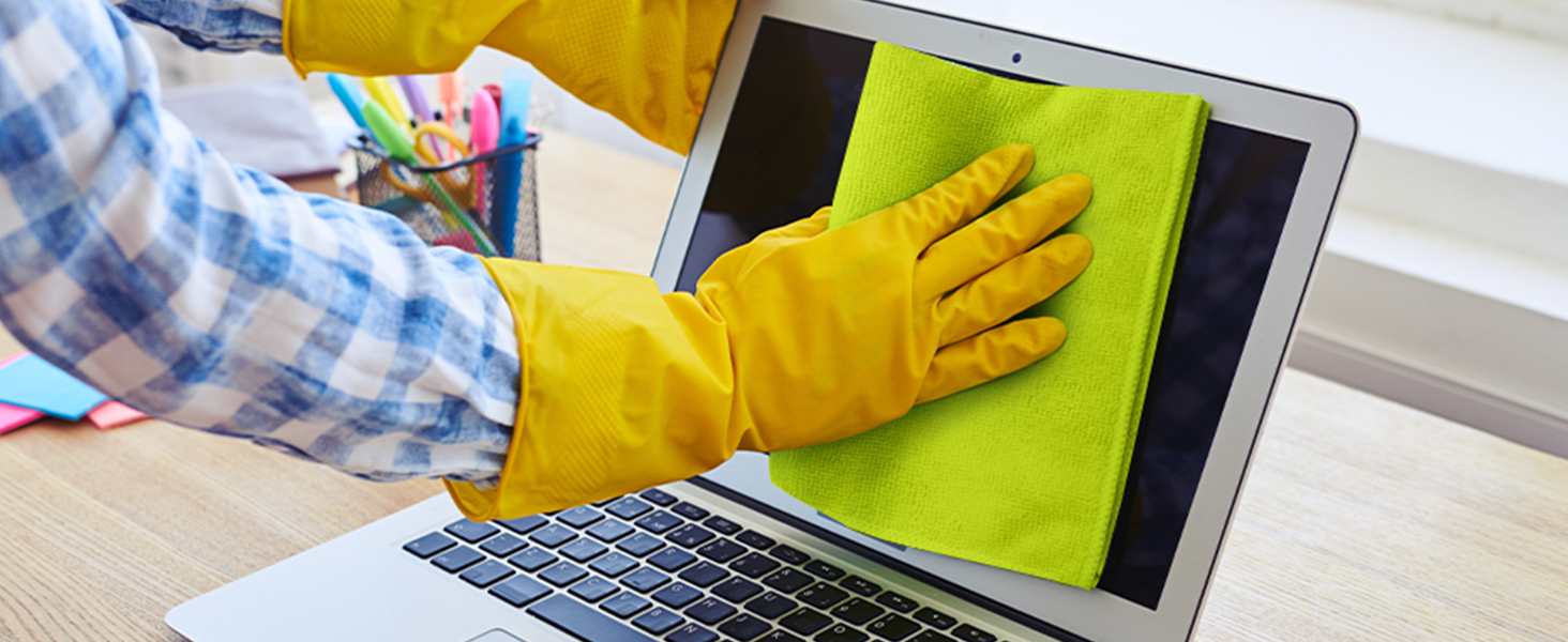 FIXSMITH Microfiber Cleaning Cloth - Pack of 8, Size: 12 x 16 in, Multi-Functional Cleaning Towels, Highly Absorbent Cleaning Rags, Lint-Free, Streak-Free Cleaning Cloths for Car Kitchen Home