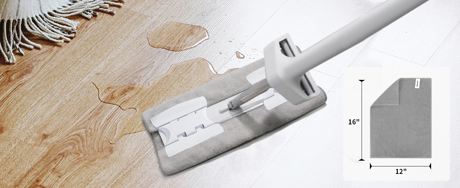 FIXSMITH Microfiber Cleaning Cloth - Pack of 8, Size: 12 x 16 in, Multi-Functional Cleaning Towels, Highly Absorbent Cleaning Rags, Lint-Free, Streak-Free Cleaning Cloths for Car Kitchen Home