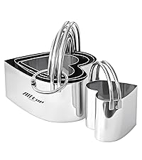 ALLTOP Stainless Steel Bench Scraper and Pastry Blender Cutter Set, Efficient Multipurpose Kitchen Baking Essential Tool with Comfortable Grip Handle-Perfect for Nut, Pie and Dough Processing - Black