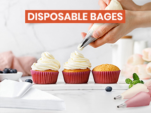 RFAQK 100pcs Cake Pan Sets for Baking + Cake Decorating Supplies: 3 Non-Stick Springform Pans Set (4, 7, 9 inches), Icing Tips, Cake Leveler – Multi-functional Leak-Proof CheeseCake Pan & eBook