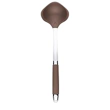 Anolon Tools Set/Nonstick Nylon Cooking Utensils/Kitchen Gadgets Includes Spoons, Turners, Ladle, Meat Fork, Whisk, and Locking Tongs, 10 Piece, Bronze