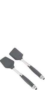 Anolon Tools Set/Nonstick Nylon Cooking Utensils/Kitchen Gadgets Includes Spoons, Turners, Ladle, Meat Fork, Whisk, and Locking Tongs, 10 Piece, Bronze