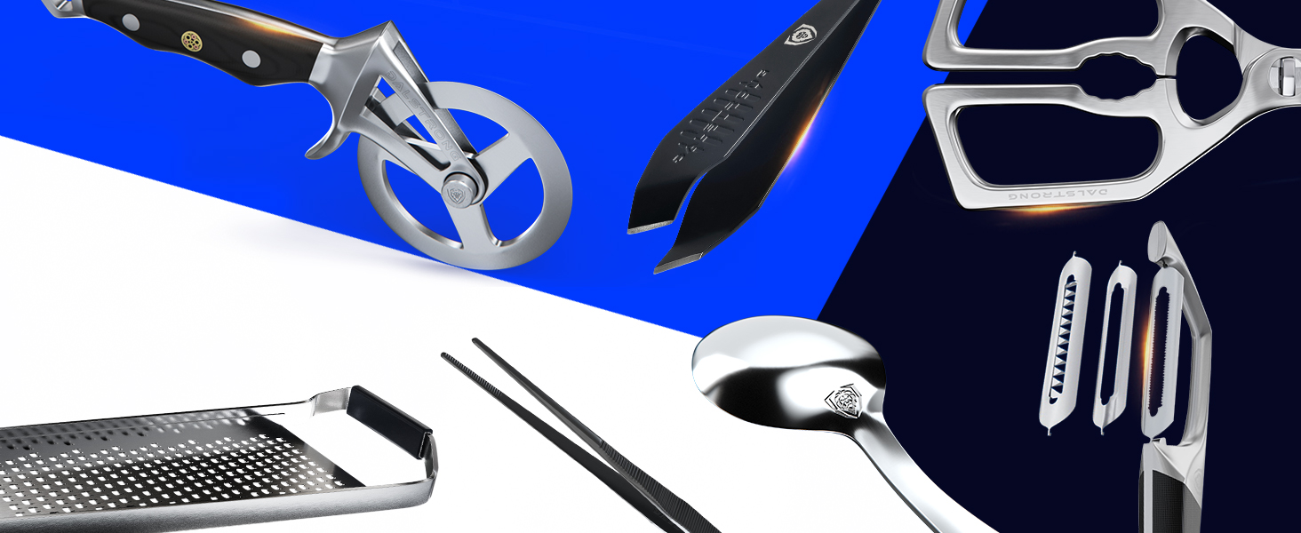 Dalstrong Pizza Cutter Wheel - High-Carbon Heavy-Duty Stainless Steel - G10 Handle - Easy Cleaning Best Pizza Knife Slice - Thumb Guard Protection & Blade Cover - The Orbit Razor Unique Pizza Slicer