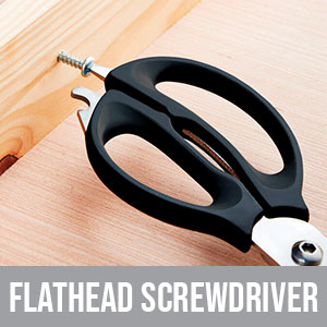 Farberware 4-in-1 Kitchen Shears, 2-Piece, Aqua and Gray