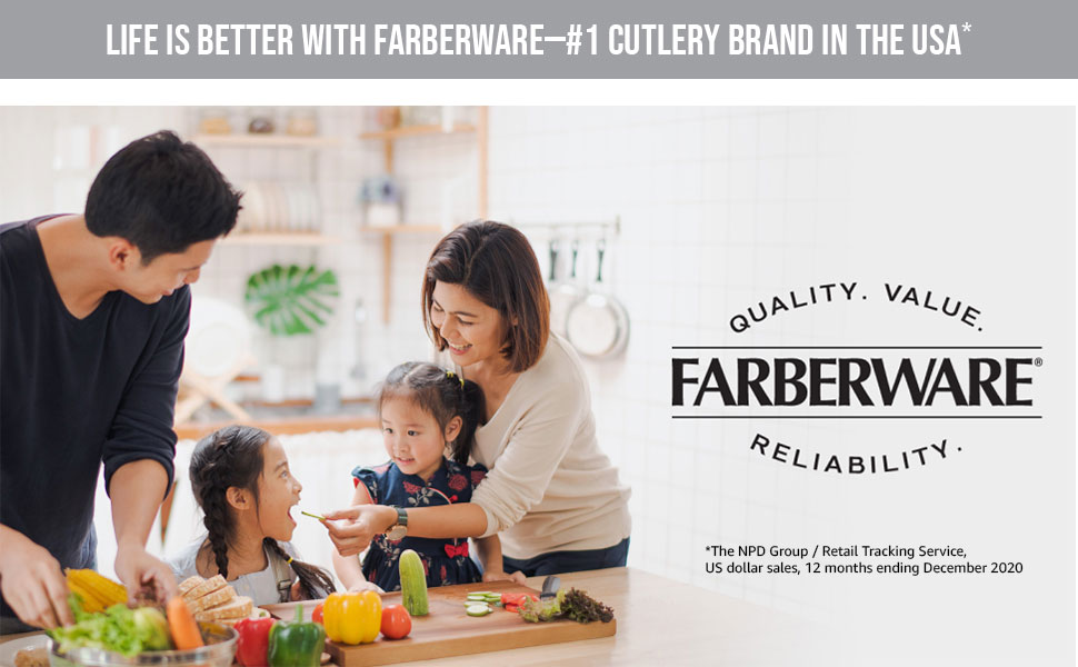 Farberware 4-in-1 Kitchen Shears, 2-Piece, Aqua and Gray