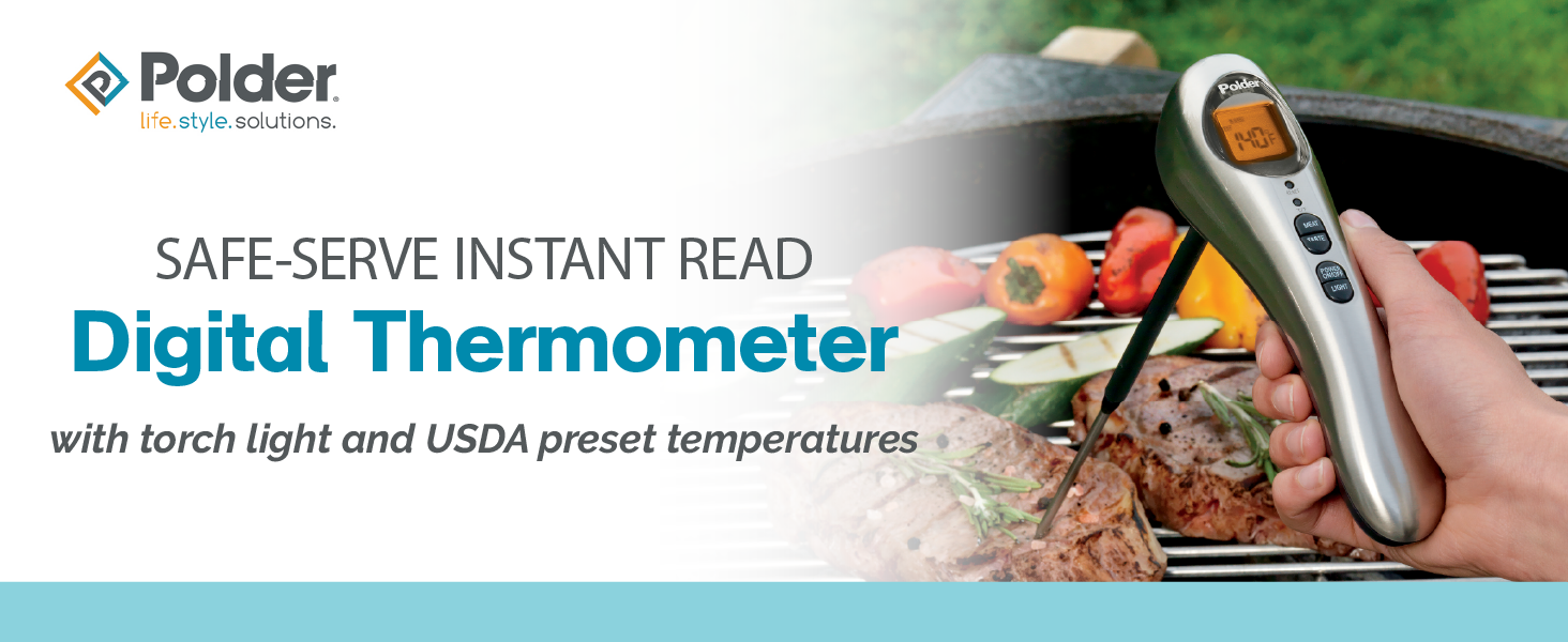 Safe Serve Instant Read Thermometer