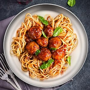 P&P CHEF Pizza Pan Bakeware for Home Kitchen, Stainless Steel Pizza Tray for Baking Pizza, Healthy & Reusable & Easy Clean, Oven & Freezer Safe, 12 Inch & Silver