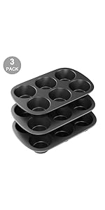 Tiawudi 2 Pack Nonstick Perforated Baguette Pan 15