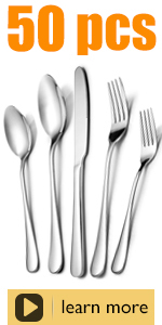 Teaspoon Set,16 Piece 6.7