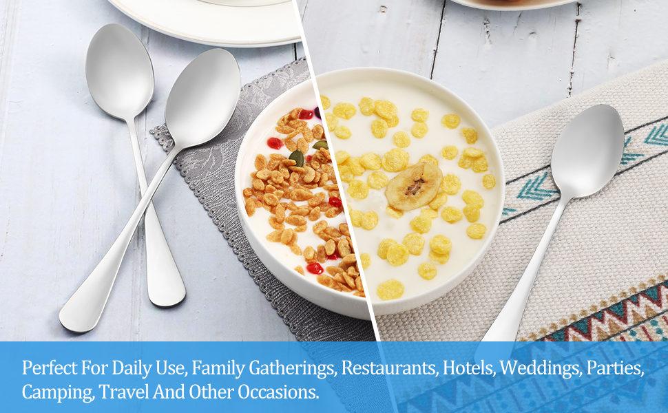 Teaspoon Set,16 Piece 6.7