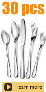 Teaspoon Set,16 Piece 6.7