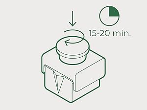 TofuBud Tofu Press - Presser for Firm or Extra Firm Tofu - Dishwasher Safe with Water Drainer - Made from Durable Sustainable Materials - Perfect for Vegan Cooking - Healthy Recipes Cookbook Included