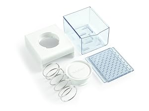 TofuBud Tofu Press - Presser for Firm or Extra Firm Tofu - Dishwasher Safe with Water Drainer - Made from Durable Sustainable Materials - Perfect for Vegan Cooking - Healthy Recipes Cookbook Included