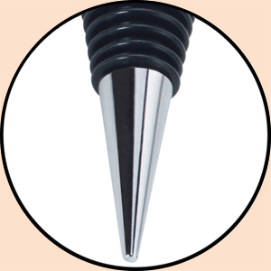 JETKONG 3 Pcs Wine Stoppers Crystal Wine and Beverage Bottle Stopper Diamond Decorative Wine Bottle Stopper (Crystal)