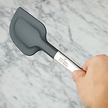 All-Clad Specialty Silicone Kitchen Gadgets 5 Piece Set, Spatulas Kitchen Tools, Kitchen Hacks Black