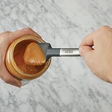 All-Clad Specialty Silicone Kitchen Gadgets 5 Piece Set, Spatulas Kitchen Tools, Kitchen Hacks Black