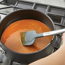 All-Clad Specialty Silicone Kitchen Gadgets 5 Piece Set, Spatulas Kitchen Tools, Kitchen Hacks Black