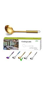 Berglander Gold Whisk Pack of 3 Stainless Steel 8