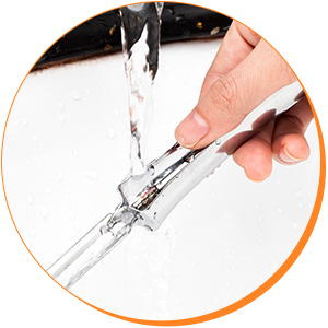 Mudder 5 Pieces Vegetable Fruit Peelers Stainless Steel Rotary Peelers Carrots Potatoes Peeling Tools for Home and Kitchen, with Ergonomic Safety and Control Handle