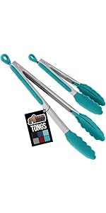 GORILLA GRIP BPA-Free 304 Stainless Steel Cookie Scoop, 3 TBSP Scooper #20, Soft Grip Handle, Easy Food Release, Create Even Portions, Multipurpose Kitchen Melon Baller, Meatball Spring Scoops, Mint