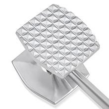 Aliglow Meat Tenderizer Hammer Tool Pounder For Tenderizing Steak Beef Poultry, Heavy Duty Dual-Sided Mallet with Soft Grip Handle - Multifunctional Kitchen Beater for Chicken,Fish, Baking