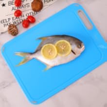 Plastic Cutting Board, Set of 4 with Storage Stand, Color Box Packed, BPA-Free, Preventing Cross-contamination of Different Food Types, Dishwasher Safe