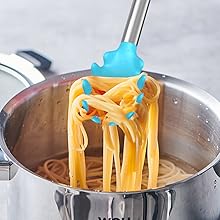 Silicone Cooking Utensil Set, Fungun Non-stick Kitchen Utensil 24 Pcs Cooking Utensils Set, Heat Resistant Cookware, Silicone Kitchen Tools Gift with Stainless Steel Handle (Colorful-24pcs)