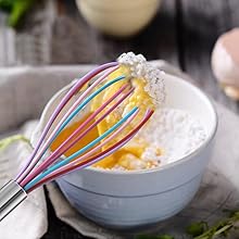 Silicone Cooking Utensil Set, Fungun Non-stick Kitchen Utensil 24 Pcs Cooking Utensils Set, Heat Resistant Cookware, Silicone Kitchen Tools Gift with Stainless Steel Handle (Colorful-24pcs)