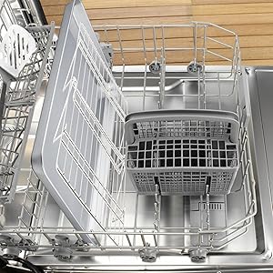 TeamFar Cooling Rack, 5-Tiers Stainless Steel Baking Cooling Wire Rack for Baking Roasting Cooking, Healthy & Firmly Weld, Stackable & Collapsible, Dishwasher Safe, 15”x10”