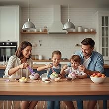 30 Pack Color Changing Ice Cream Spoons, 5.15 Inch Break-Resistant Plastic Spoons, Individually Wrapped - Eye-catching Color-Emergence Effect for Dessert Utensils, BPA Free