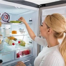 2 Pack Refrigerator Thermometer, 30-30°C/20-80°F, Classic Fridge Thermometer Large Dial with Red Indicator Thermometer for Freezer Refrigerator Cooler