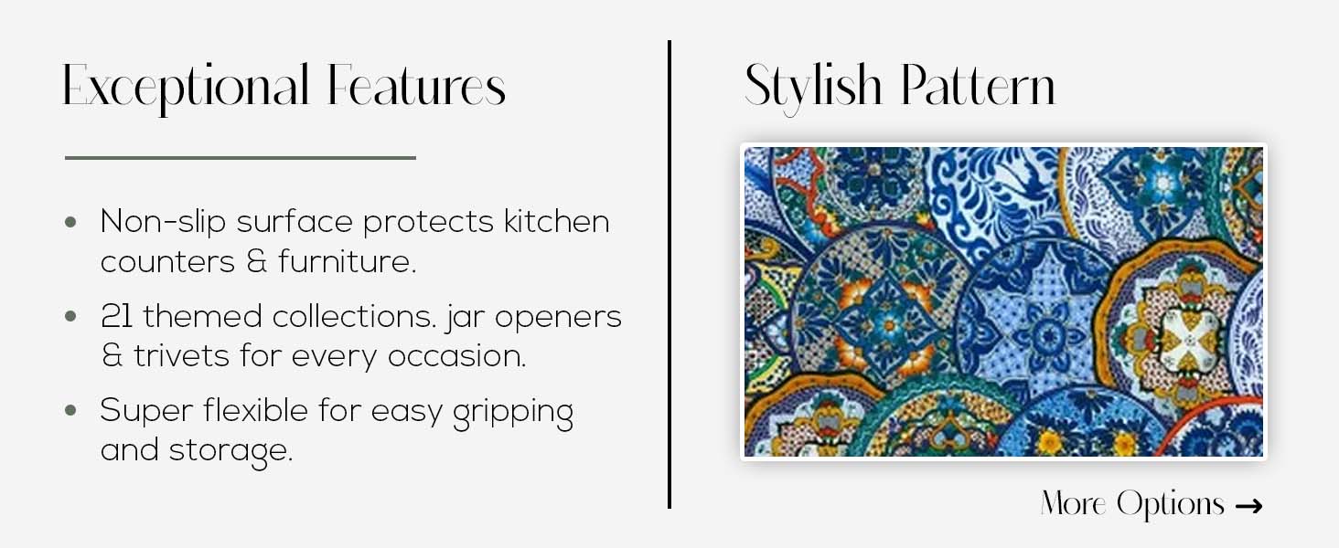 Andreas Silicone Jar Opener, Cardinal Forest – 6.25