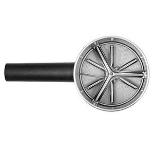 3 Cup Flour Sifter for Baking, Handheld Strainer Sifter Stainless Steel, Hand Crank Squeeze Sieve for Baking w/Comfortable Handle for Flour Powdered Sugar Cake - Baker Supplies