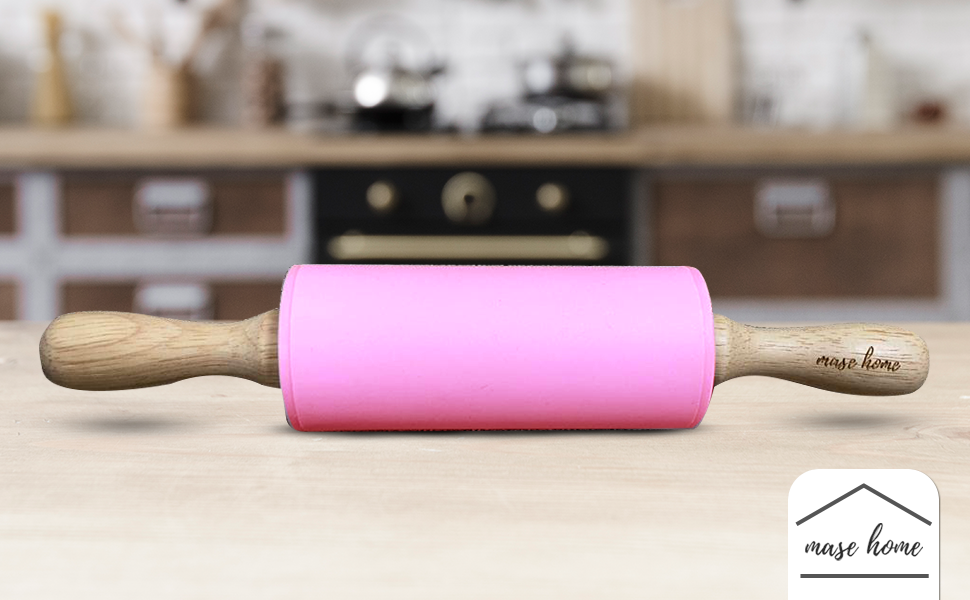 Mini Silicone Rolling Pin for Kids Baking – | Ideal for Toddlers, Playdough, Clay, Cookies & Pastry - 9