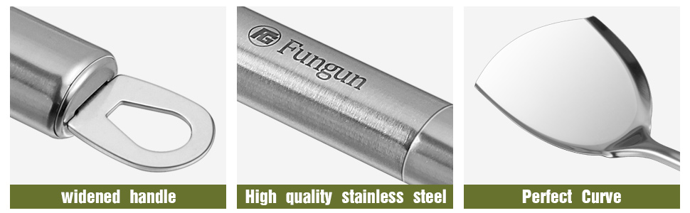 Stainless Steel Kitchen Utensil Set- Fungun 28 Pcs Cooking Nonstick Cookware Set with Spatula - Best Gadgets Tools Kitchen Accessories