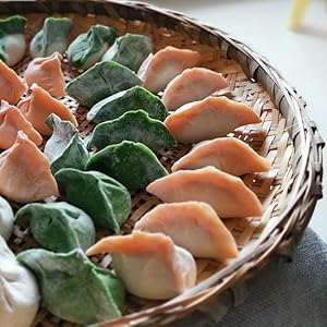 Dumplings Maker Set, Stainless Steel Dumpling Molds and Skin Maker