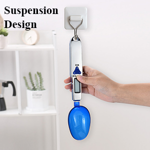 3T6B Grams Digital Kitchen Measuring Spoon,Three Different Specifications Food Scale Spoon with Scale Design, Weight from 0.1 Grams to 500 Grams Support Unit g/oz/gn/ct (with 2 AAA Batteries)