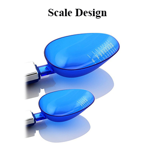 3T6B Grams Digital Kitchen Measuring Spoon,Three Different Specifications Food Scale Spoon with Scale Design, Weight from 0.1 Grams to 500 Grams Support Unit g/oz/gn/ct (with 2 AAA Batteries)